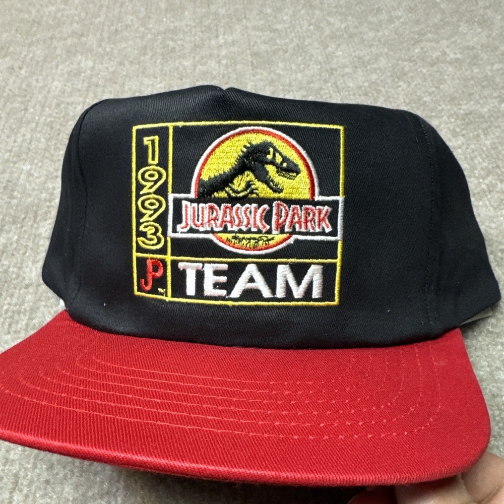 Vintage Jurassic Park x McDonald's hat Mens OSFA Snapback 1993 Team Movie Promo